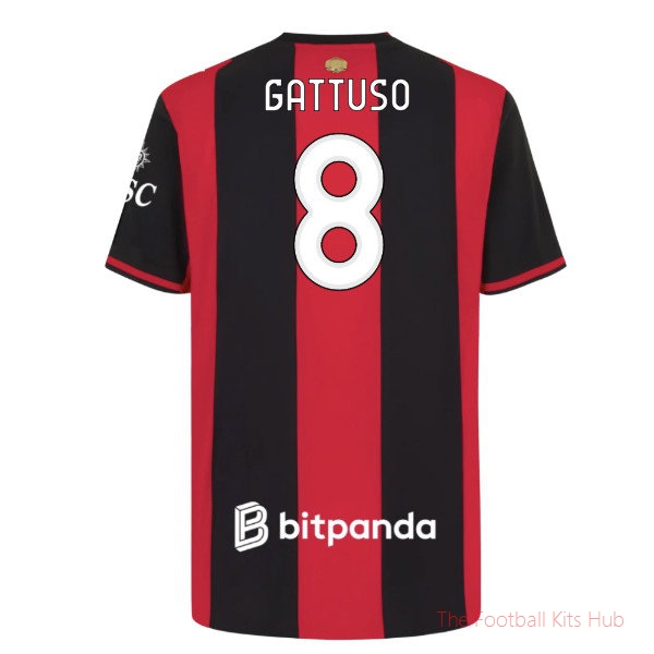 2026/27 AC Milan Authentic Home Shirt Gattuso 8