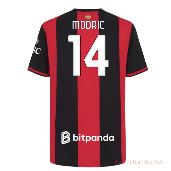 2026/27 AC Milan Authentic Home Shirt Modric 14