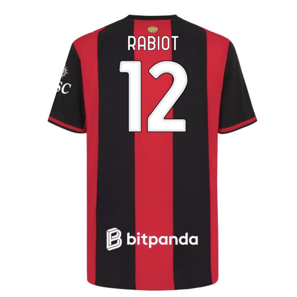 2026/27 AC Milan Shirt Home Authentic (Rabiot 12)