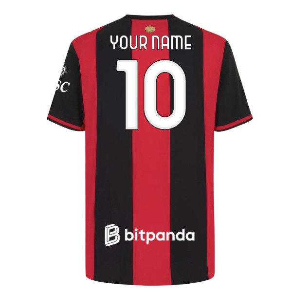 2026/27 AC Milan Shirt Name) Home Authentic Uniform (Your