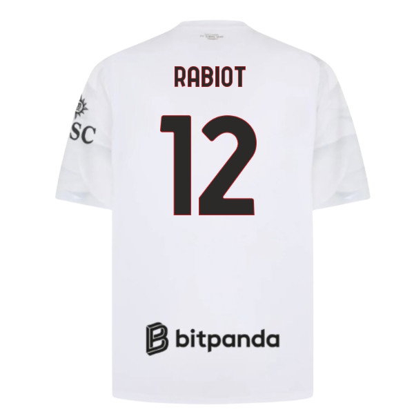 2026/27 AC Milan Shirt Away Kit (Rabiot 12)