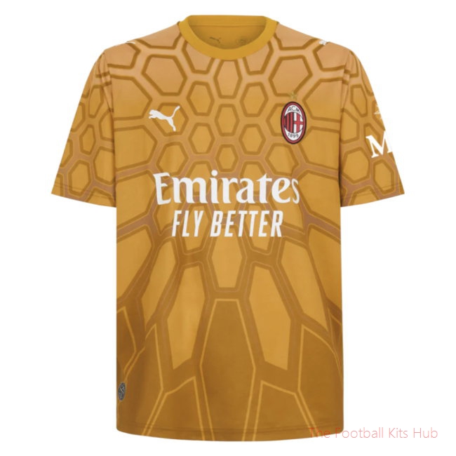 2026/27 AC Milan Home Goalkeeper Shirt Gold