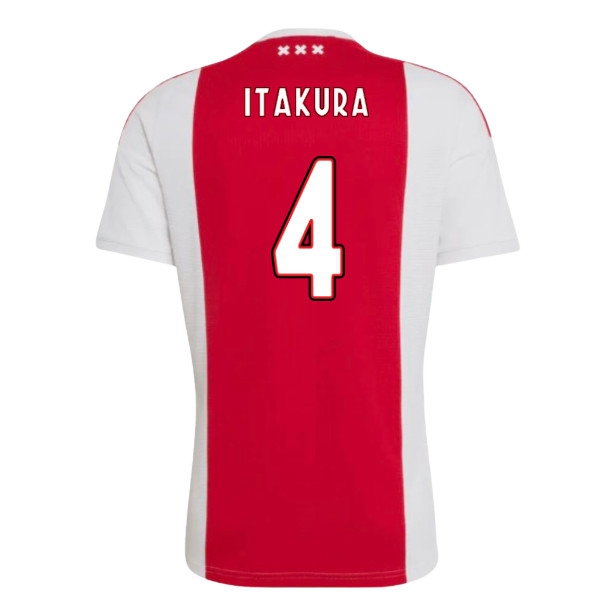 2026/27 Ajax Shirt Home Kit (Kids) (Itakura 4)