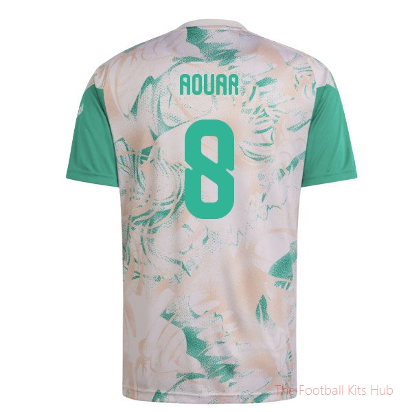 2026/27 Algeria Home Pre-Match Shirt Green Aouar 8