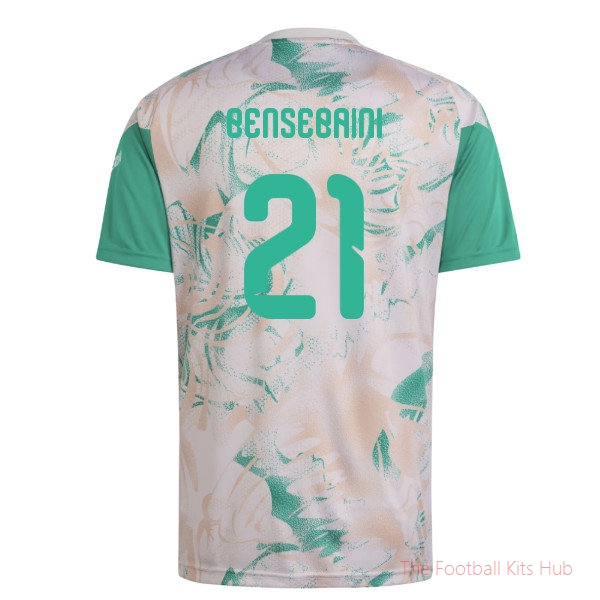 2026/27 Algeria Home Pre-Match Shirt Green Bensebaini 21