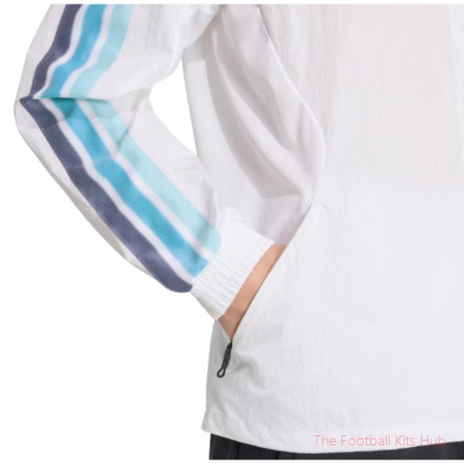 2026/27 Argentina Anthem Jacket White - angle 3