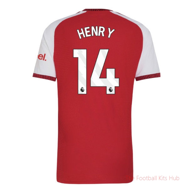 2026/27 Arsenal Authentic Home Shirt Henry 14