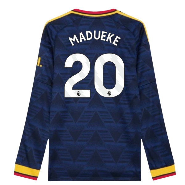 2026/27 Arsenal Long Sleeve Shirt Away Authentic Uniform (Madueke 20)