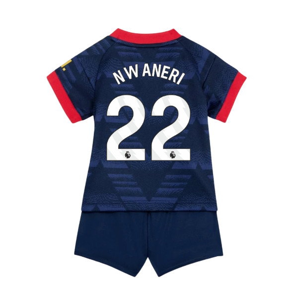 2026/27 Arsenal Baby Kit Away (Nwaneri 22)