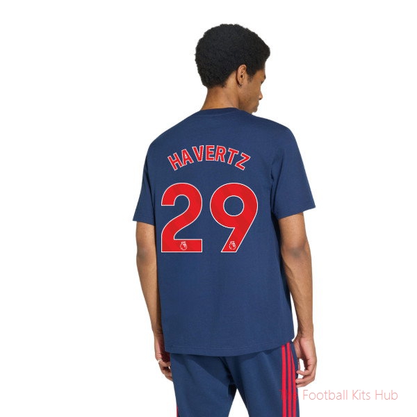 2026/27 Arsenal DNA Graphic Tee Navy Havertz 29