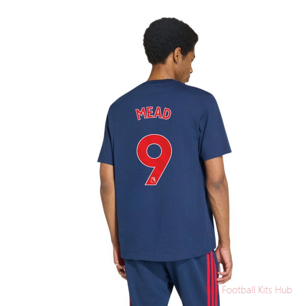 2026/27 Arsenal DNA Graphic Tee Navy Mead 9