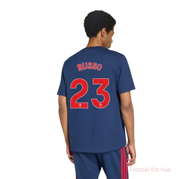 2026/27 Arsenal DNA Graphic Tee Navy Russo 23