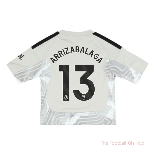 2026/27 Arsenal Home Goalkeeper Mini Kit Grey Arrizabalaga 13
