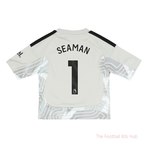 2026/27 Arsenal Home Goalkeeper Mini Kit Grey Seaman 1