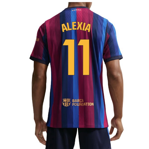 2026/27 Barcelona Aero Fit Shirt Home Authentic Uniform (Alexia 11)