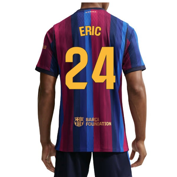 2026/27 Barcelona Aero Fit Shirt Home Authentic Uniform (Eric 24)