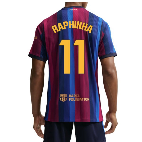 2026/27 Barcelona Aero Fit Shirt Home Authentic (Raphinha 11)