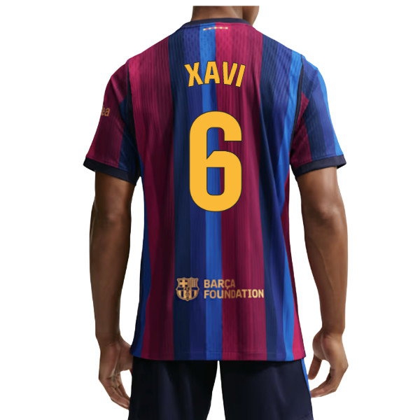 2026/27 Barcelona Aero Fit Shirt Home Authentic (Xavi 6)