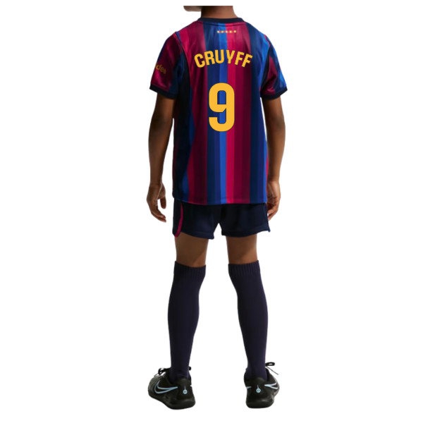 2026/27 Barcelona Little Mini Kit Home Kids Kit (Cruyff 9)