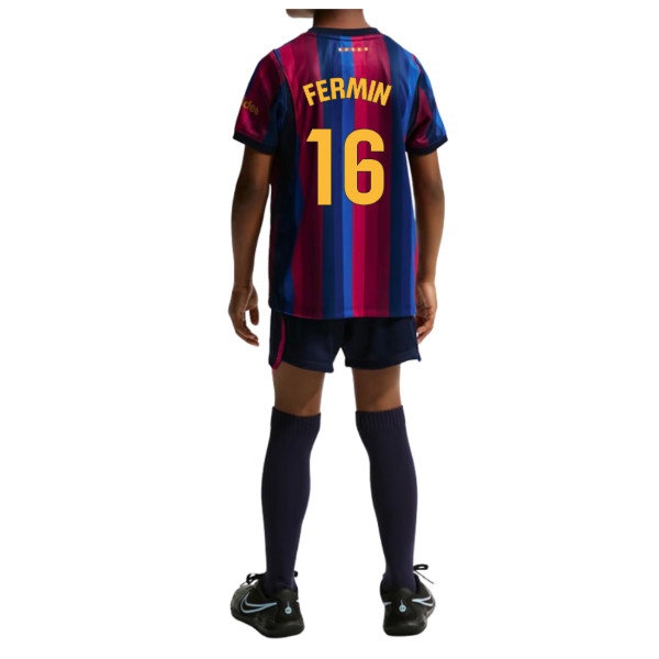 2026/27 Barcelona Little Mini Kit Home Kids (Fermin 16)