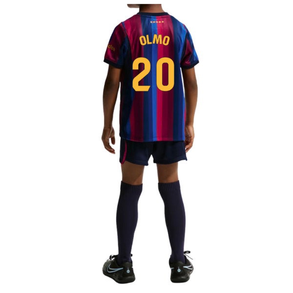 2026/27 Barcelona Little Mini Kit Home Kids Uniform (Olmo 20)