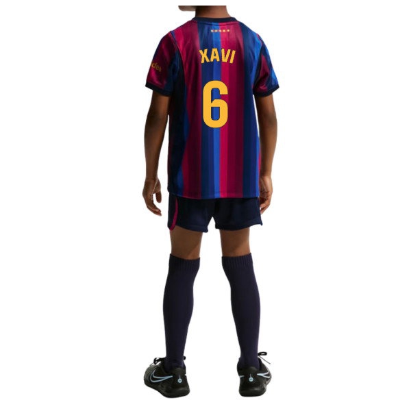 2026/27 Barcelona Little Mini Kit Home Kids Kit (Xavi 6)