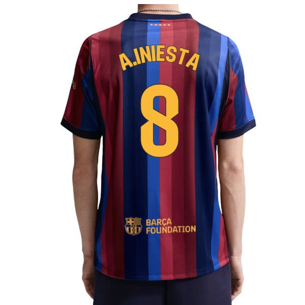 2026/27 Barcelona Shirt Home (A.Iniesta 8)