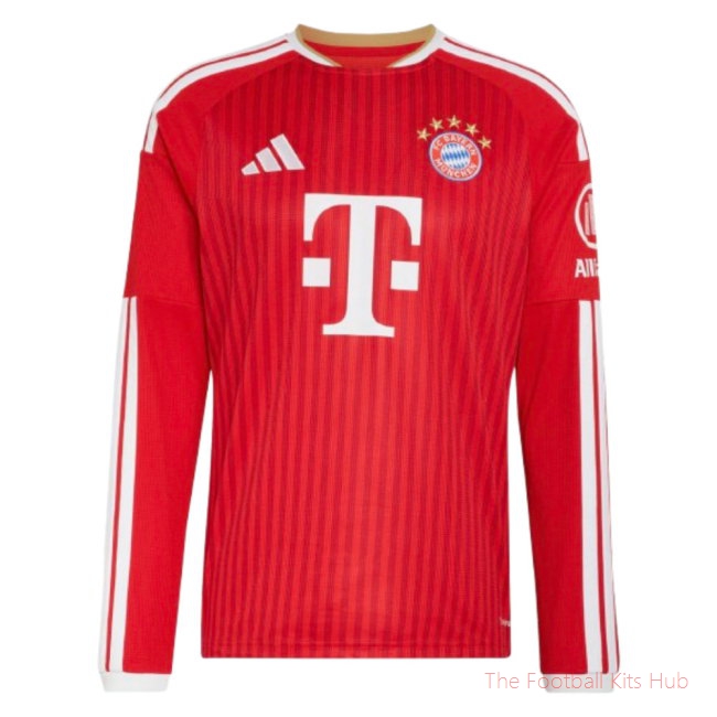 2026/27 Bayern Munich Long Sleeve Home Shirt