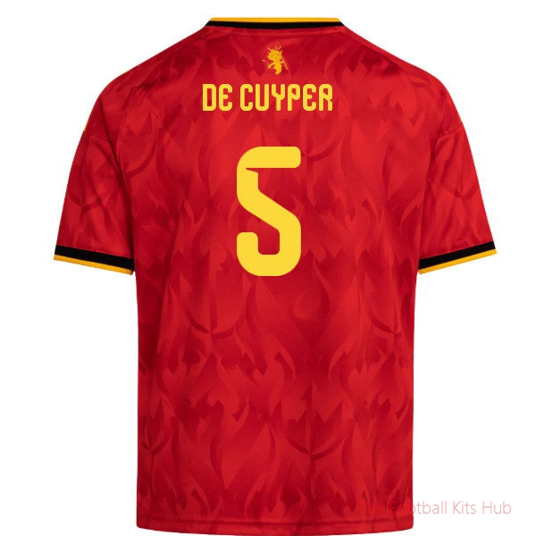 2026/27 Belgium Home Mini Kit De Cuyper 5