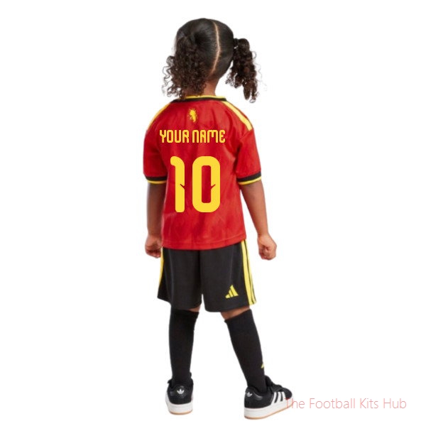 2026/27 Belgium Home Mini Kit Your Name