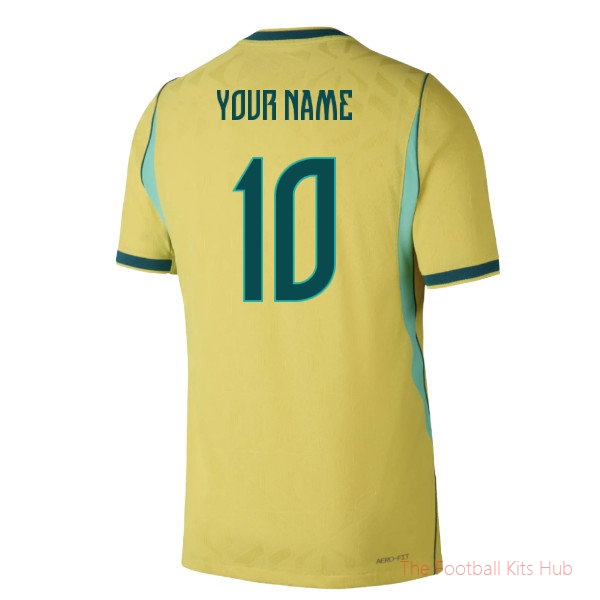 2026/27 Brazil Authentic Aero-Fit Home Shirt Your Name