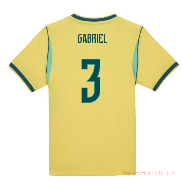 2026/27 Brazil Home Little Boys Mini Kit Gabriel 3