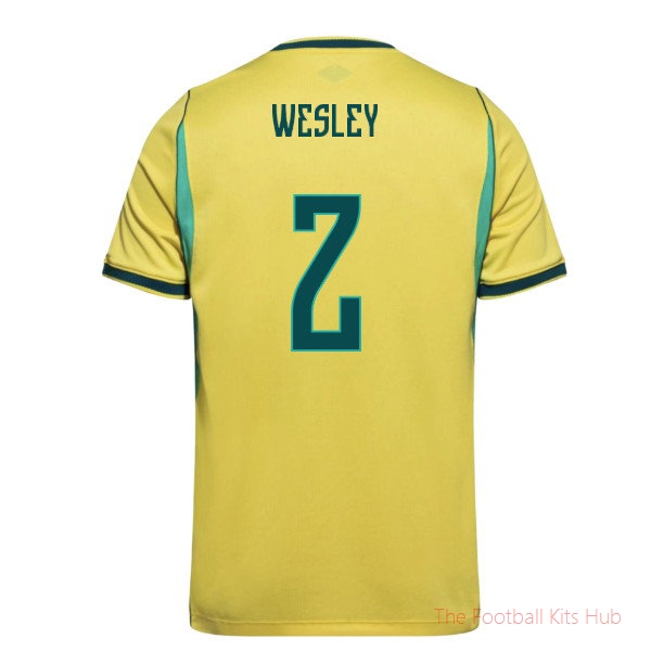 2026/27 Brazil Home Shirt Wesley 2