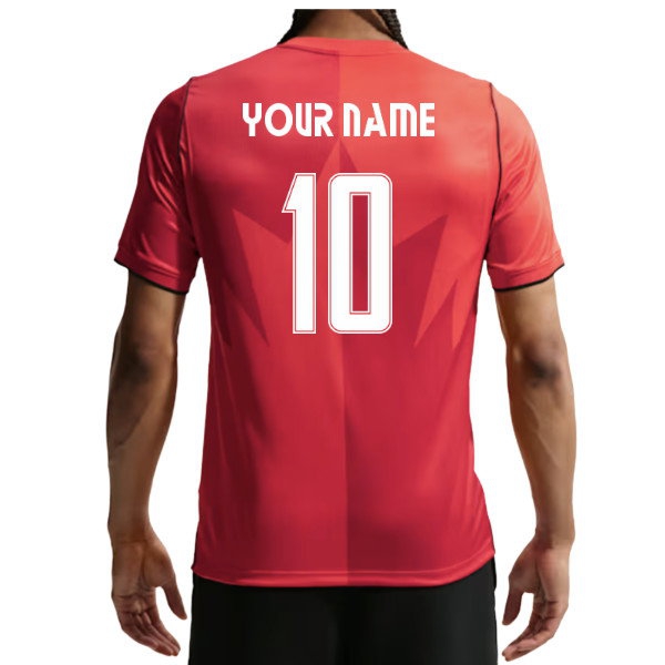 2026/27 Canada Shirt Name) Home Uniform (Your