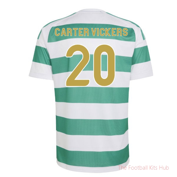 2026/27 Celtic Home Shirt Carter Vickers 20