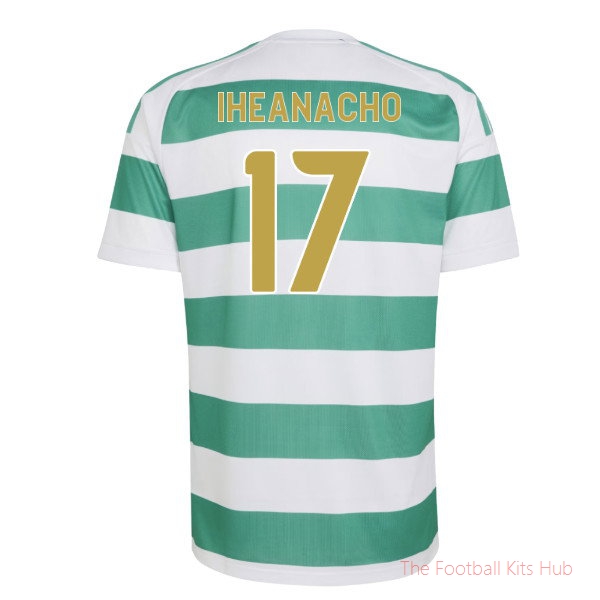 2026/27 Celtic Home Shirt Iheanacho 17