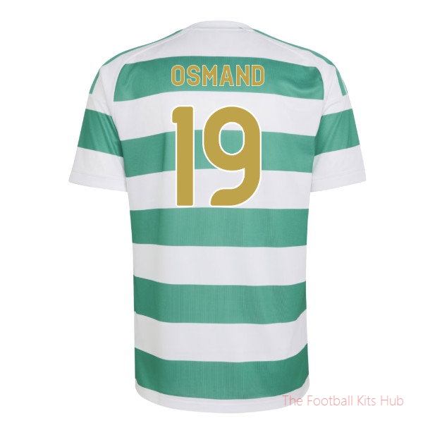 2026/27 Celtic Home Shirt Osmand 19