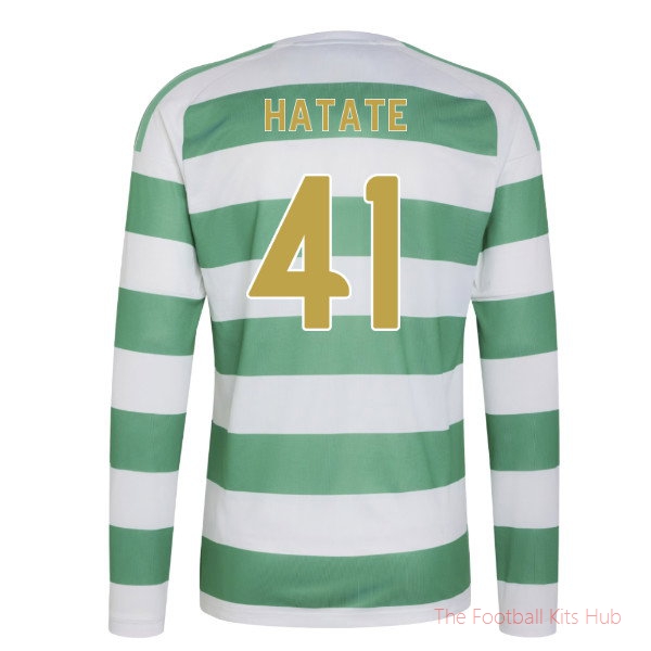 2026/27 Celtic Long Sleeve Home Shirt Hatate 41