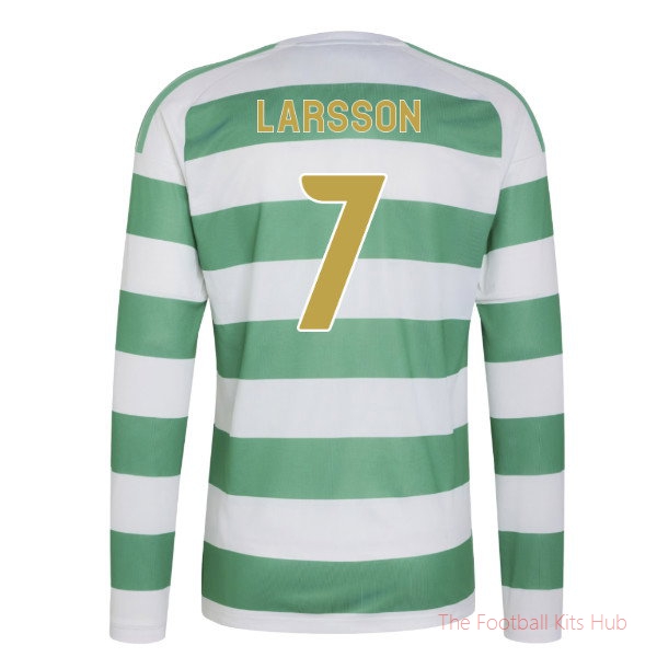 2026/27 Celtic Long Sleeve Home Shirt Larsson 7