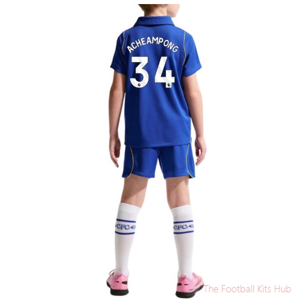 2026/27 Chelsea Home Little Boys Mini Kit Acheampong 34