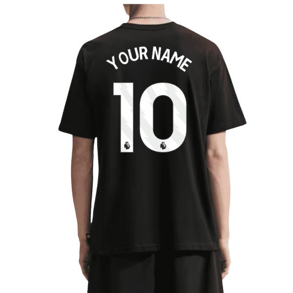 2026/27 Chelsea Rave Shirt Name) Uniform T (Black) (Your