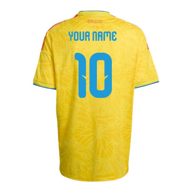 2026/27 Colombia Shirt Name) Home (Your
