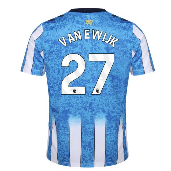 2026/27 Coventry City Shirt Ewijk Home Uniform (Van 27)