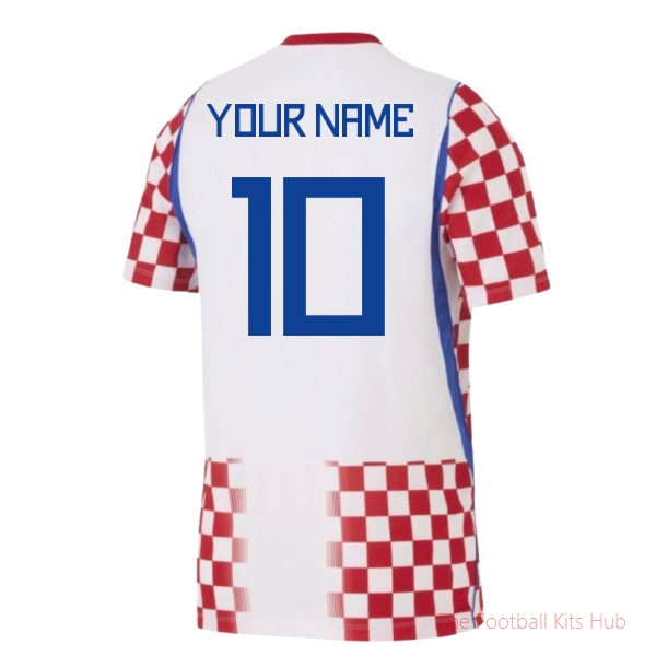 2026/27 Croatia Home Shirt Your Name