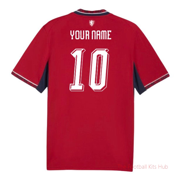 2026/27 Czech Republic Home Shirt Your Name