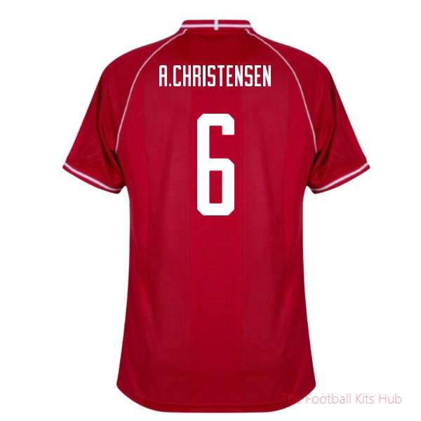 2026/27 Denmark Home Shirt A.Christensen 6