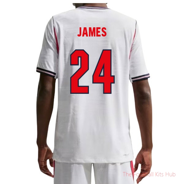 2026/27 England Authentic Aero-Fit Home Shirt James 24