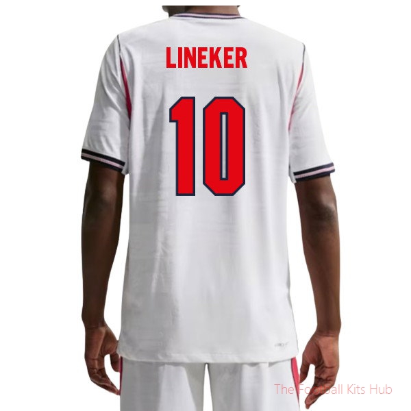 2026/27 England Authentic Aero-Fit Home Shirt Lineker 10