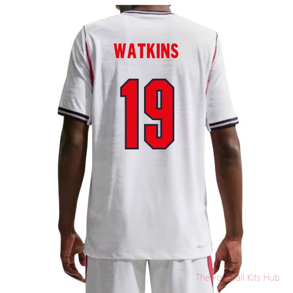 2026/27 England Authentic Aero-Fit Home Shirt Watkins 19