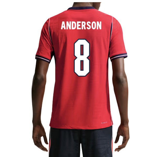 2026/27 England Aero Fit Shirt Away Authentic (Anderson 8)
